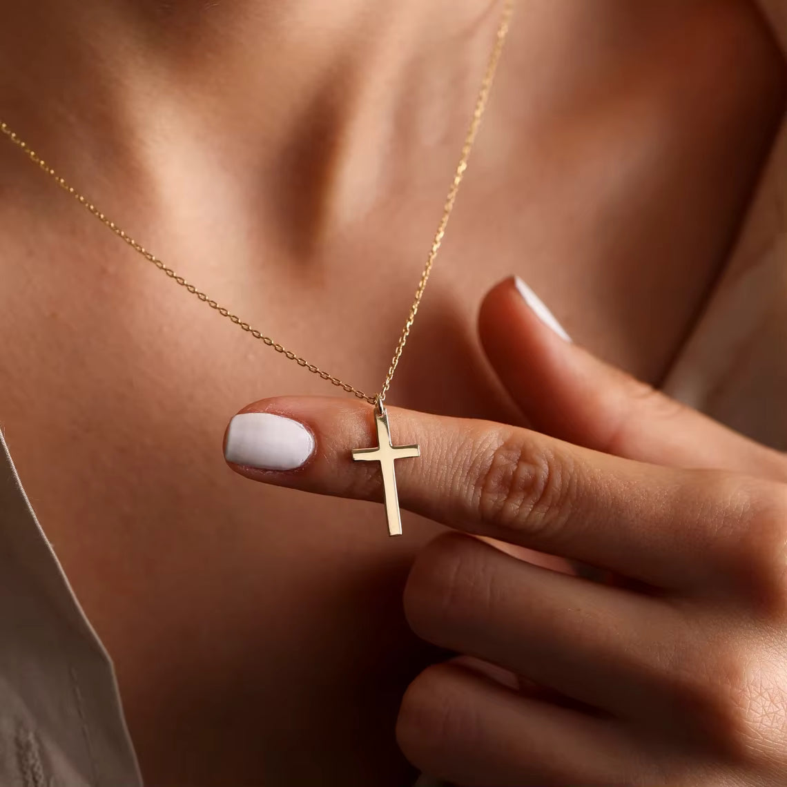 Collier - Croix Lumière